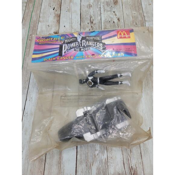 Mighty Morphin Power Ranger | Toys | Mcdonalds Mighty Morphin Power ...